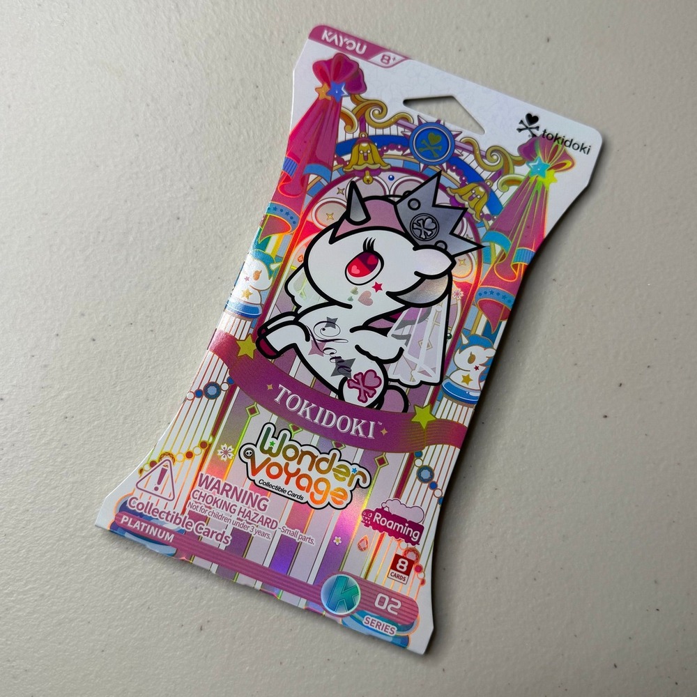 Tokidoki Wonder Voyage Collectible Cards Booster Pack Sealed New